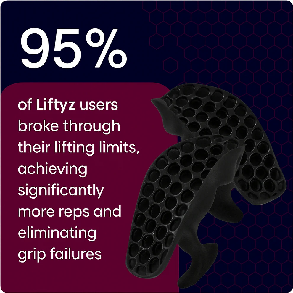 Liftyz Women Anti-Slip Gym Hand Grips for Weight Lifting