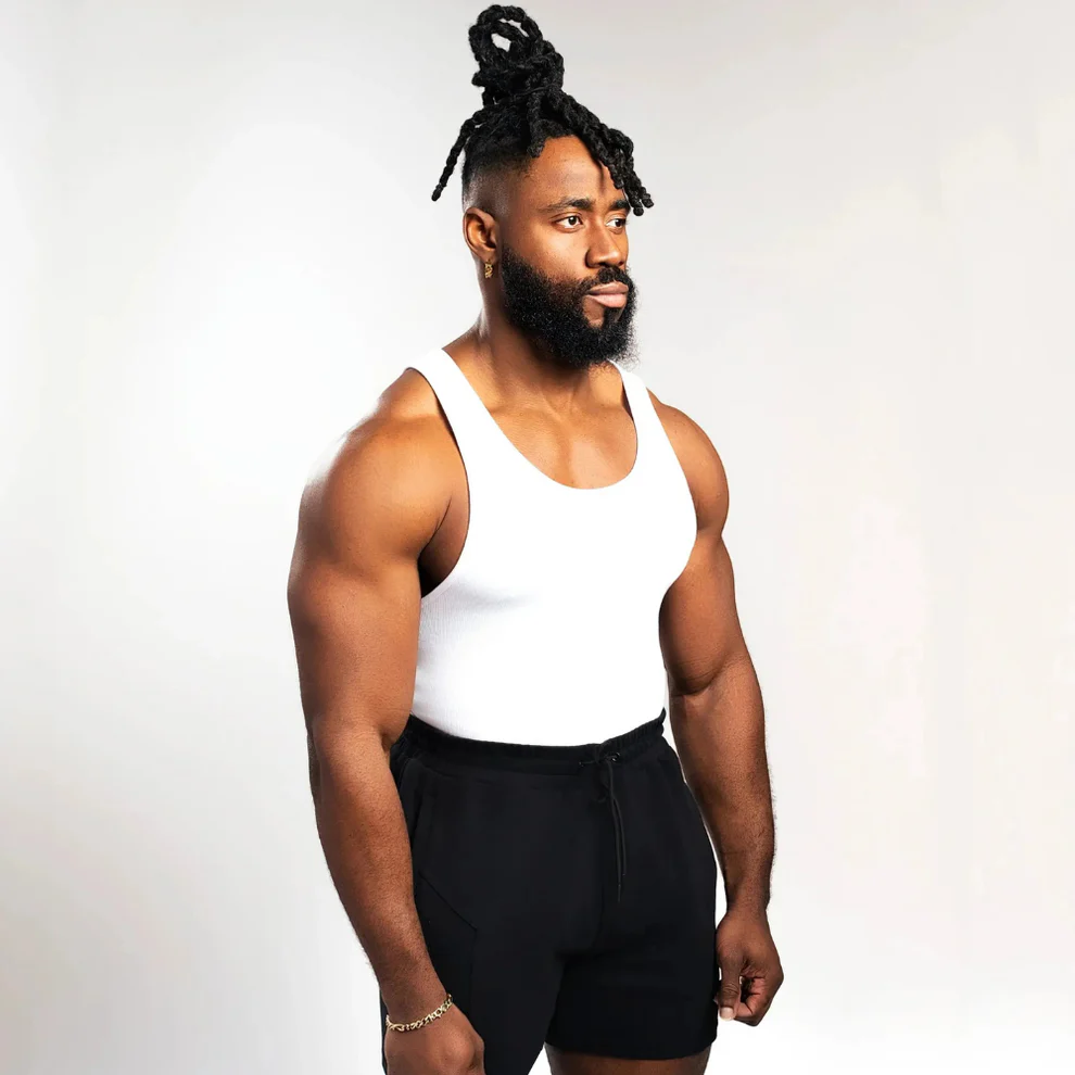 Cotton Spandex Tank Top 340gsm