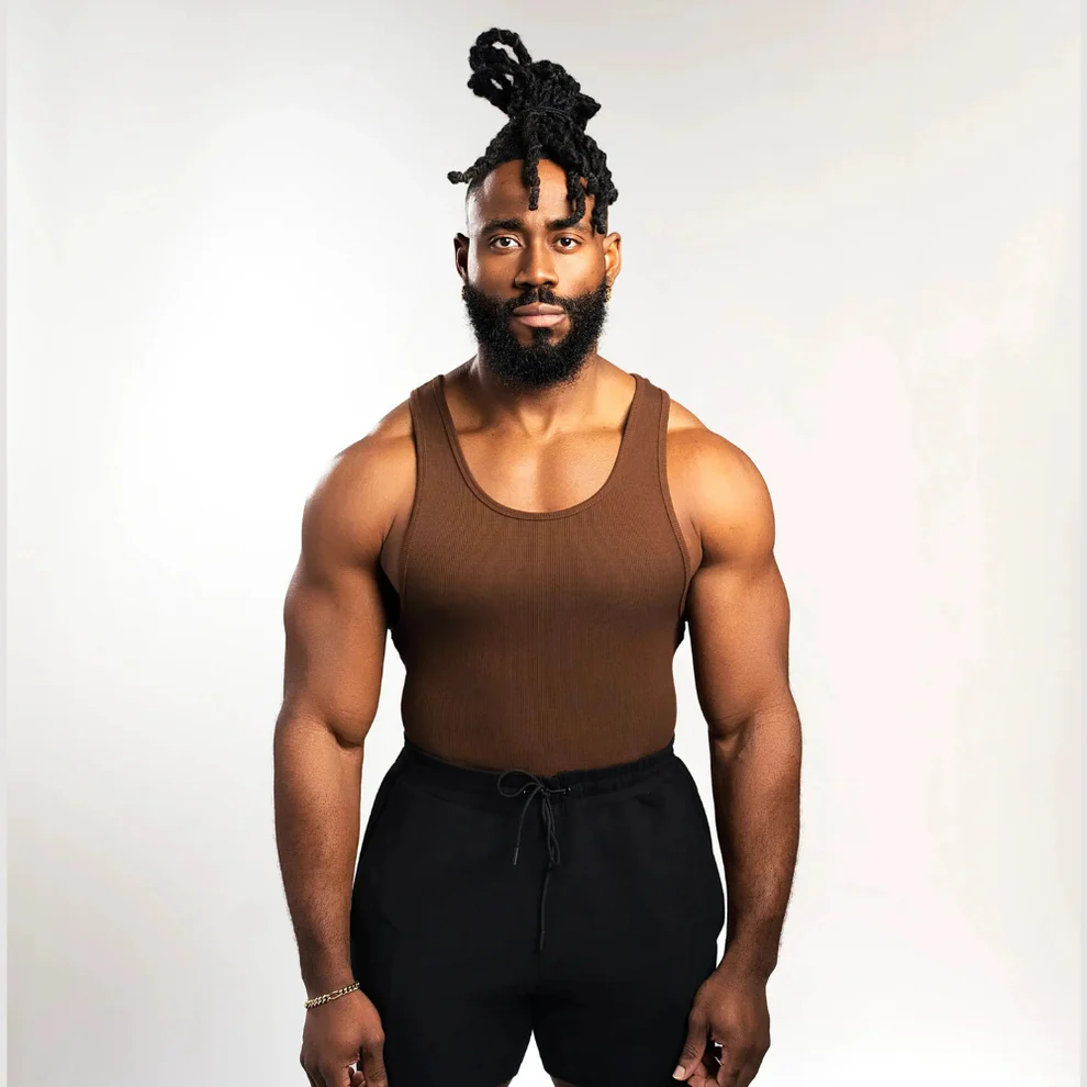 Cotton Spandex Tank Top 340gsm