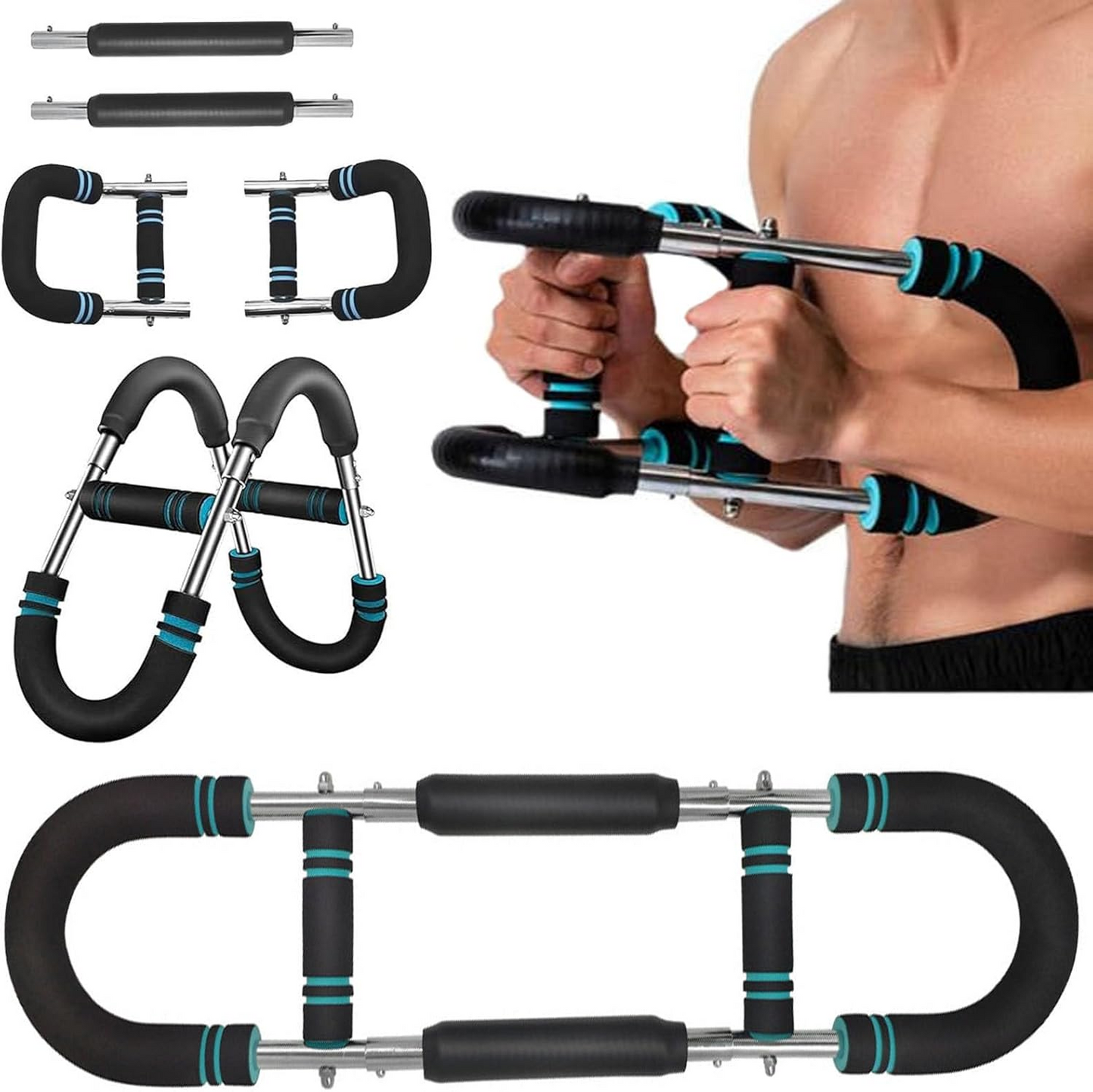 Gorilla Bar – Portable Resistance Bar for Chest, Arms & Core